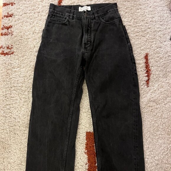 Studio Nicholson Black Denim Pants